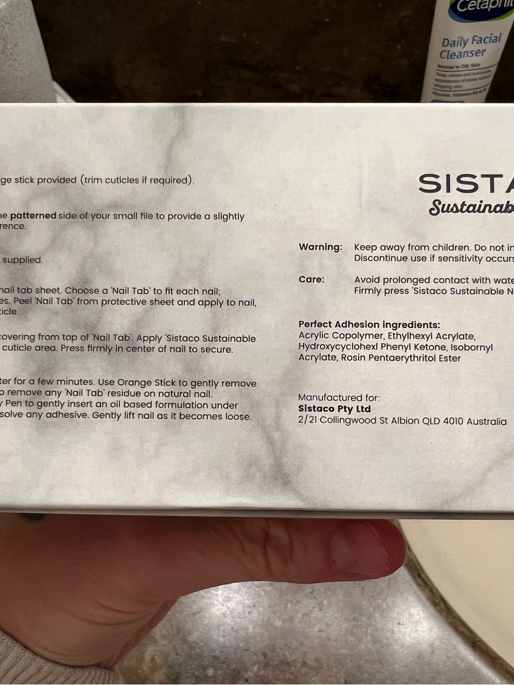 Sistaco Press on Nail BLACK AND RED ONLY - NWT - Picture 3 of 7